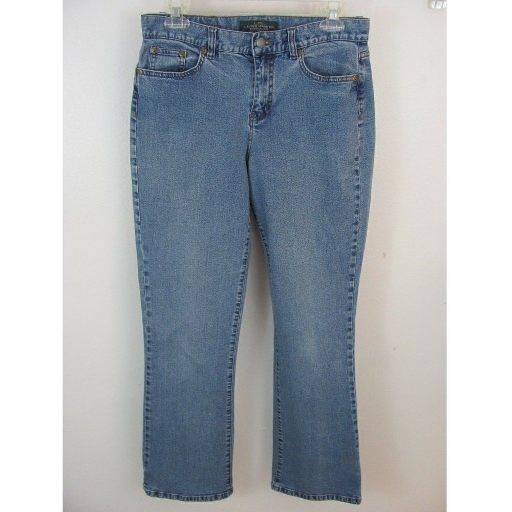 Lauren Ralph Lauren LRL Jeans Womens Size 6 (30 x 30) Classic Bootcut Light Wash